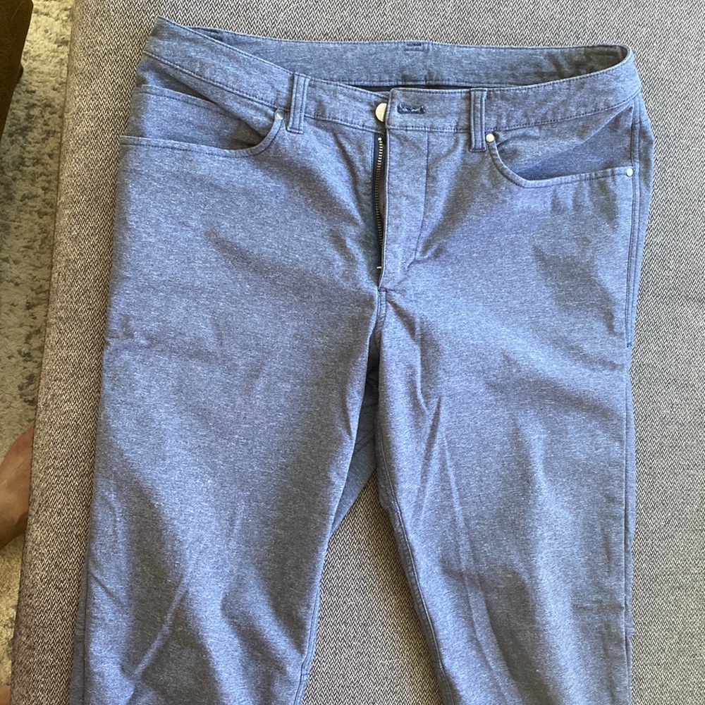 Lulu lemon mens casual stretch denim chino pant